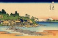 enoshima en la provincia de sagami Katsushika Hokusai Ukiyoe